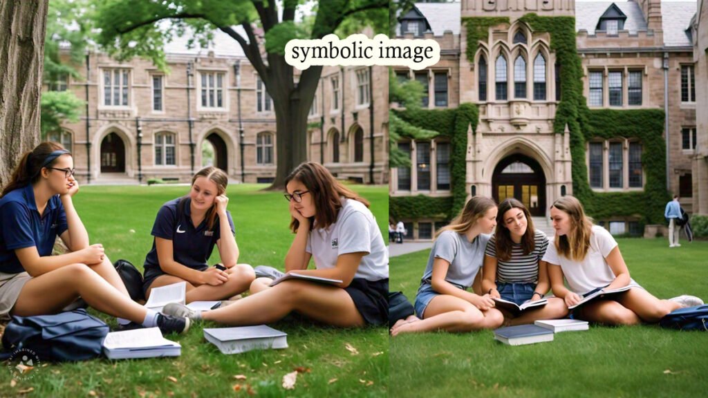 woman in Yale University