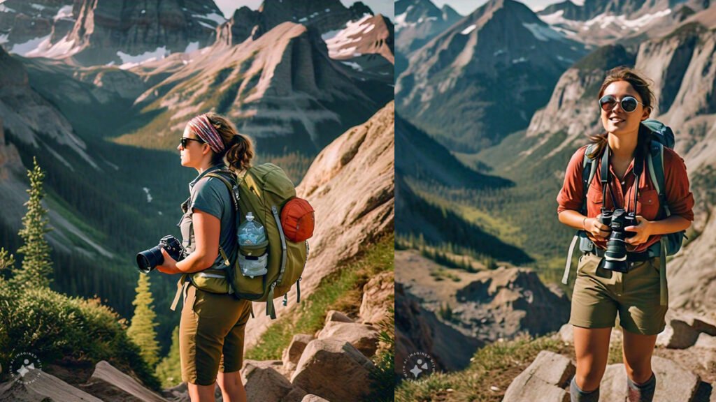 woman in Flatirons